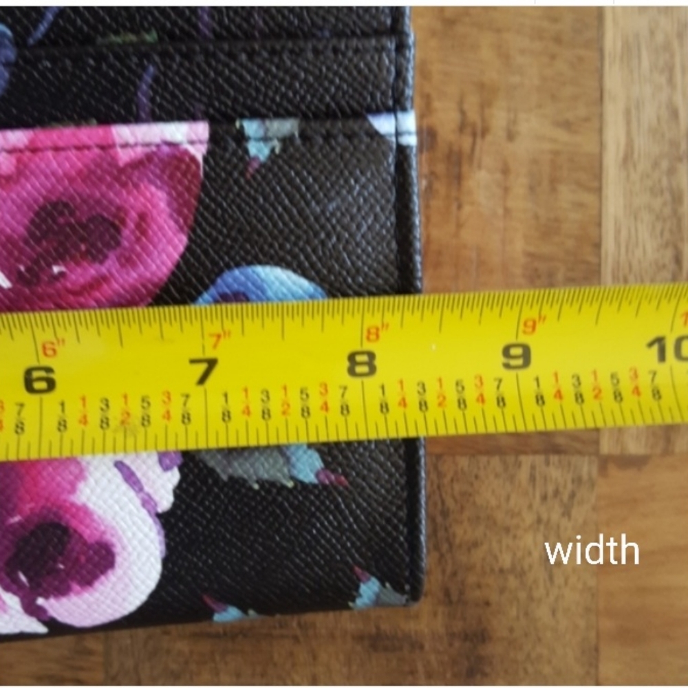 Betsey Johnson Floral Print Chain Strap Crossbody Purse - Picture 7 of 8
